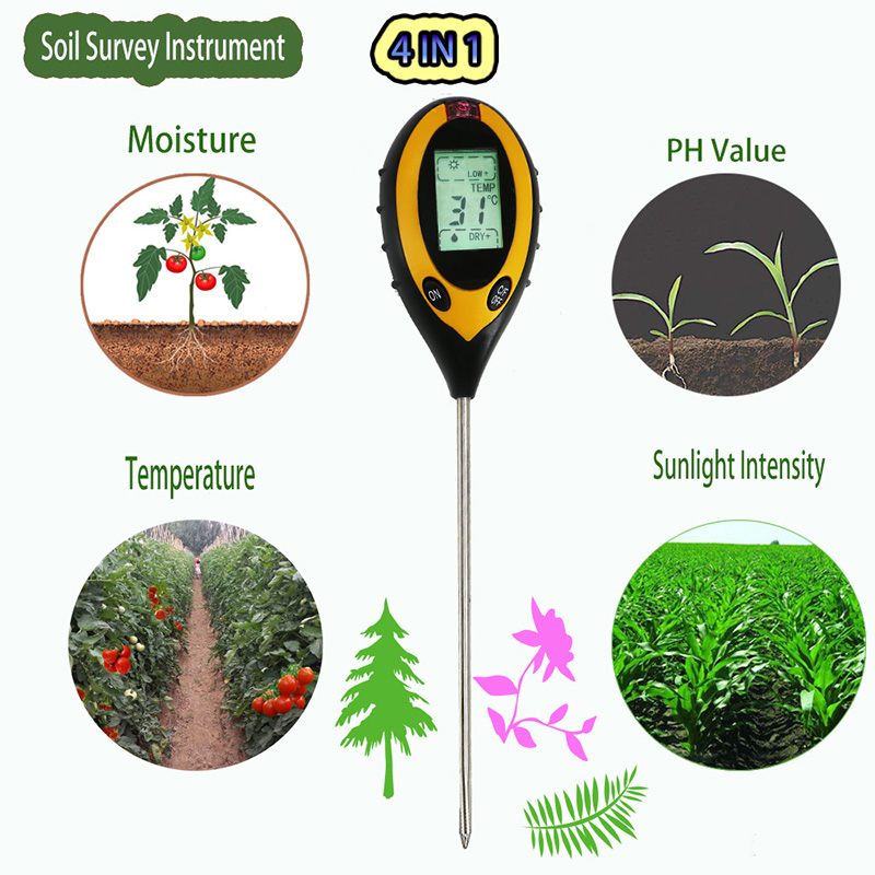 Δοκιμαστικό Kit για Υγρό Πιο Αξιόπιστο Θερμόμετρο Κατάλληλο για Βότανα και Φυτά Αγροτικού Κήπου