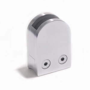 Ανοξείδωτο D Τύπος Γυαλί Σφιγκτήρας με πλάκα