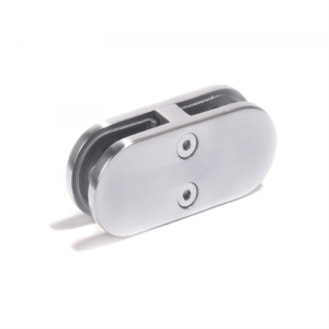 Από ανοξείδωτο χάλυβα 180 βαθμών μεσαίο D τύπου γυάλινο σφιγκτήρα