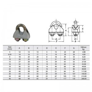 DIN 1142 Γαλβανισμένο ελατηριωτό σχοινί καλωδίου