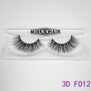 3D Mink False Βλεφαρίδες