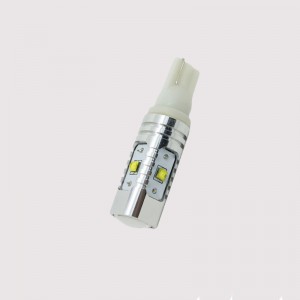 Υψηλή ισχύς 25W 5PCS Cree XBD T10 σφήνα W5W 168 194 οδήγησε φως