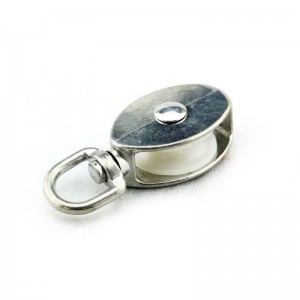 Μάτι σταθερού νάυλον τροχαλία ψευδαργύρου κράμα Die Cast