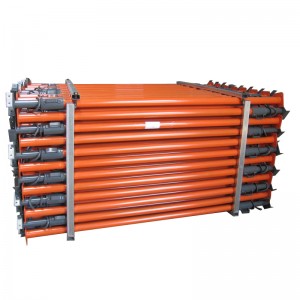 Σκαλωσιά με επίστρωση σε σκόνη Ρυθμιζόμενο στήριγμα χάλυβα