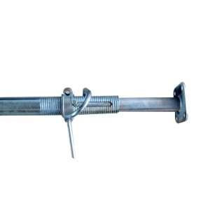 Γαλβανισμένο σκαλωσιόμετρο ζεστού χάλυβα Ρυθμιζόμενο στήριγμα χάλυβα