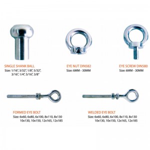 316 Σφυρήλατο δακτυλίδι δακτυλίου DIN582