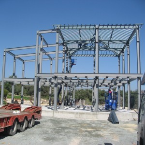 Μεταλλικό κτίριο σπίτι