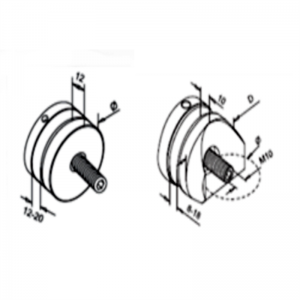 Προσαρμογέας γυαλιού 50mm