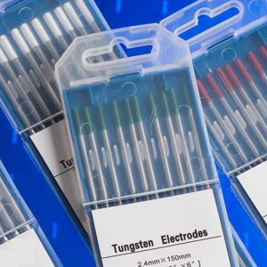 WP καθαρό ηλεκτρόδιο βολφραμίου για συγκόλληση tig