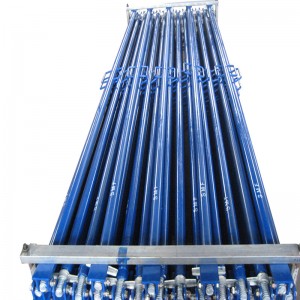 Σκαλωσιά τοίχου Push Τράβηγμα Prop ζωγραφισμένο μπλε