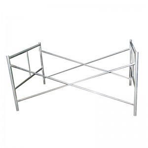 Σκαλωσιά Κατακόρυφη Πλαίσιο ψευδαργύρου 1219 X 914mm