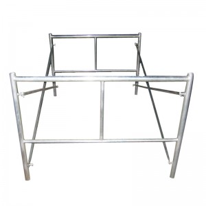 Σκαλωσιά Κατακόρυφη Πλαίσιο ψευδαργύρου 1219 X 914mm