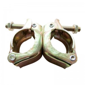 Σκαλωσιές Σφραγισμένο Τύπος JIS Περιστροφικός σύνδεσμος Κίτρινος ψευδάργυρος