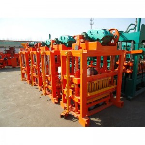 QTJ4-40B2 χειροκίνητο σκυρόδεμα κοίλο μούχλα από τούβλα