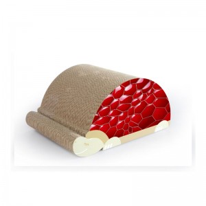 Σχεδιασμός μόδας Eco-Friendly κυματοειδές χαρτόνι Cat Scratch Cat παιχνίδι