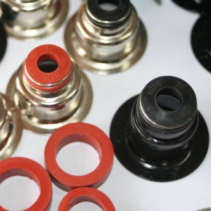 Κίνα επαγγελματική κατασκευαστής βουλκανιζαρισμένη βαλβίδα βαλβίδας σφραγίδα πετρελαίου βαλβίδων βολβών για Commins Power κινητήρες...