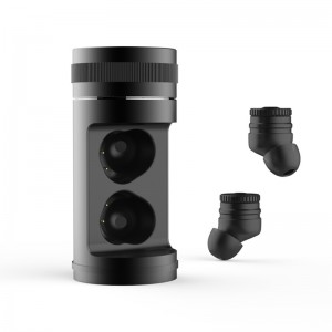 WS-36-Έξυπνες συσκευές αναπαραγωγής φωνής με φορητό ακουστικό Ασύρματο ακουστικό με διπλό μίκτη για ταξιδιωτικές επιχειρήσεις