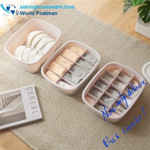 AKSB002 Σετ αποθήκευσης εσώρουχων οικιακής χρήσης 3in1