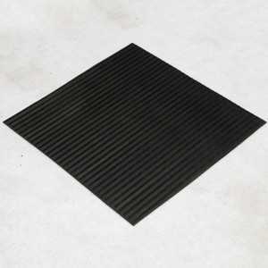 Αντιστατικό λεπτό ραβδωτό φύλλο SBR για ηλεκτρικές στατίνες