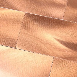 Υποθαλάσσιο αλουμινικό μωσαϊκό φλοιό και Stick αυτοκόλλητα πλακάκια για Backsplash κουζίνα