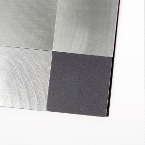 Peel και ραβδί πλακιδίων Backsplash για κουζίνα Μωσαϊκό αυτοκόλλητο λουτρών