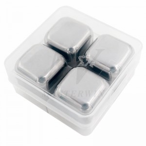 Ανοξείδωτο χάλυβα πάγου (4pcs) _IC16-001