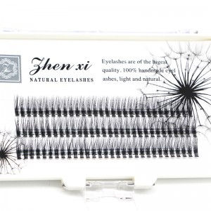 Εργοστάσιο τιμή Κορέας μεταξωτά επεκτάσεις βλεφαρίδων όγκου 0,07 χιλιοστά προ-fanned