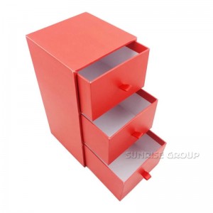 Μεγάλη κοστούμι συσκευασίας κουτί συρταριών χώρου