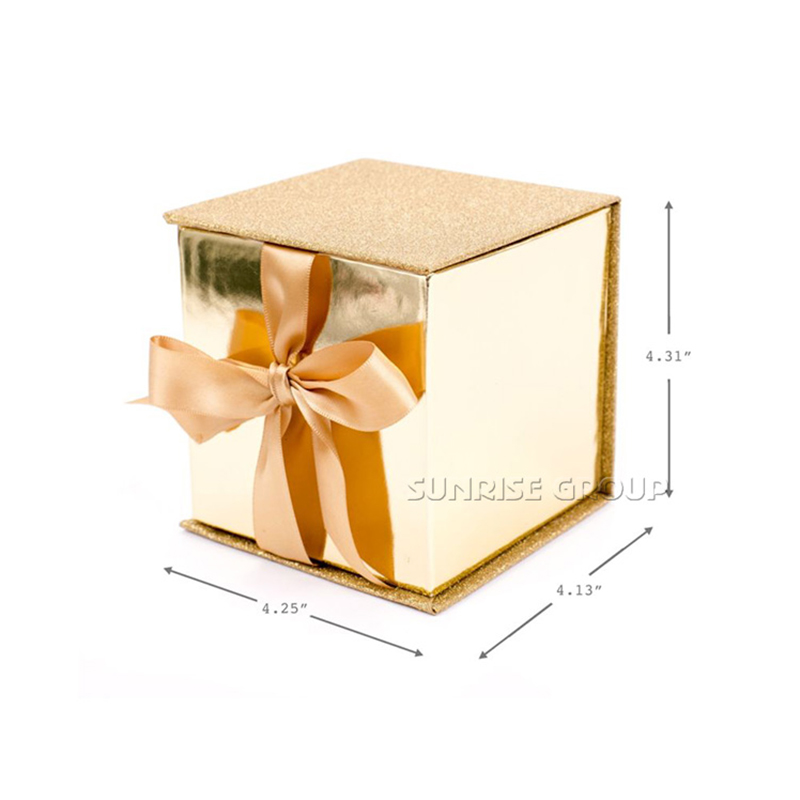 High-end Blingbling χρυσό χαρτί συσκευασίας δώρου για το γυάλινο κύπελλο