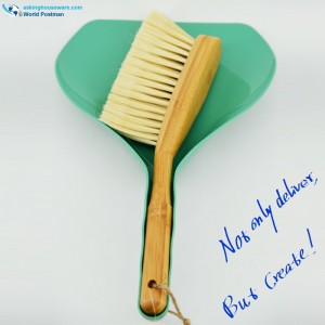 Akbrand Bamboo Χειριστείτε το Dustpan Brush στο Tiff. Χρώμα