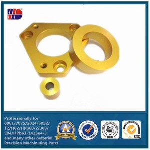 Υψηλή ακρίβεια CNC χαλκού μηχανουργεία Προϊόντα άλεσης στροφή μέρη