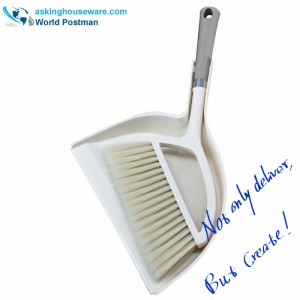 Akbrand Dustpan Βούρτσα βουρτσών με σχήμα μισού-φεγγαριού Dustpan