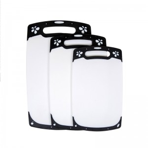 Κατ 'οριζόντιος πίνακας κοπής κουζίνας BPA (Σετ 3 τεμαχίων)