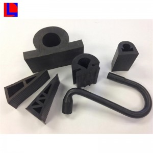 Ανθεκτικό στη θερμότητα αδιάβροχο U T H F σχήμα σκληρό εύκαμπτο λάστιχο φλάντζα