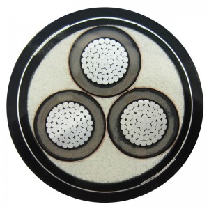 240 τ.μ. Θωρακισμένο καλώδιο τροφοδοσίας πυρήνα STA / SWA IEC60502-2, ICEA S-93-639, ICEA S-94-649, BS 6622