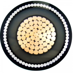 XLPE μόνωση SWA 240mm2 Mv καλώδιο τροφοδοσίας 11KV Αγωγός χαλκού