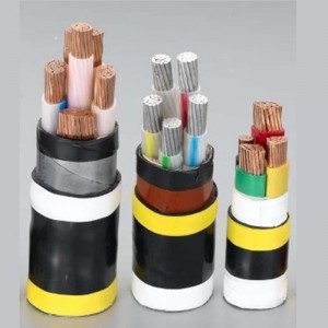 5 πυρήνα 0.6 / 1kv καλώδιο ισχύος LV 5x16mm2 5x25mm2 5x95mm2 5x120mm2