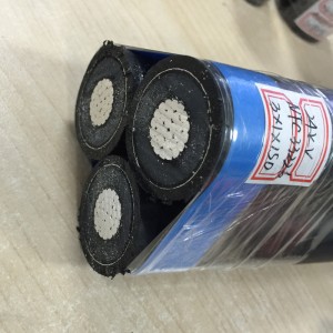 NFC33226-PR XLPE Μονωμένο καλώδιο τροφοδοσίας UG MV 12KV 24KV 36KV για υπόγειο