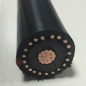22kv Xlpe Al / Cu πυρήνα XLPE μονωμένο καλώδιο τροφοδοσίας με συγκεντρωτικό αγωγό