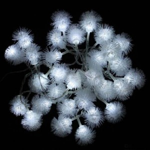 LED φώτα χιονιού χιονιού χιονιού χρωματικά φώτα σχοινιών διακοσμήσεις για τα Χριστούγεννα / διακοπές / γάμος / πάρτι