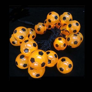 Ποδόσφαιρο LED μπάλα χορδές διακοσμήσεις για τα Χριστούγεννα / Διακοπές