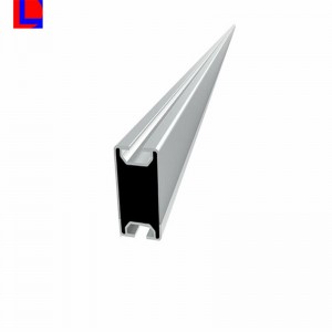 Εξασθενημένο ηλιακό πάνελ αλουμινίου με ράγα