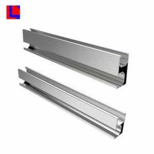 Εξασθενημένο ηλιακό πάνελ αλουμινίου με ράγα