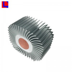 Το κράμα αλουμινίου διέλασε το περίβλημα της ψύκτρας