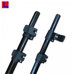 Υψηλής ποιότητας 6063 twist κλειδαριά προσαρμοσμένη αλουμινίου τηλεσκοπικό σωλήνα / σωλήνα