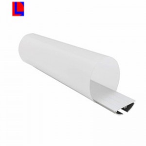 Το κάλυμμα του φακού οδήγησε το κανάλι φωτεινής ταινίας αλουμινίου