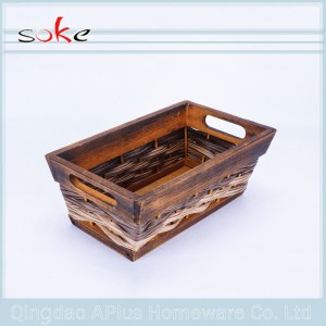 100% καλαθάκι αποθήκευσης υφασμάτων ΡΕΤ