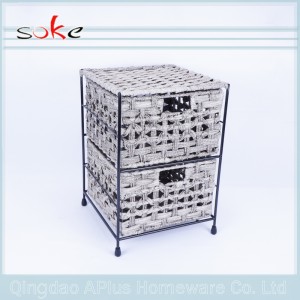 Ανθεκτική χειροποίητη μπανιέρα αποθήκευσης από ριτάνο PE