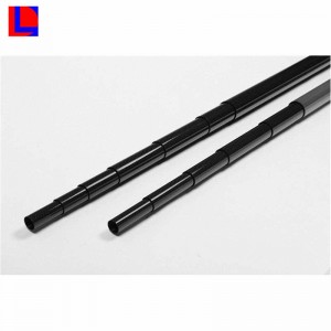 Πέλμα επέκτασης αλουμινίου τηλεσκοπικό πόλο / λαβή