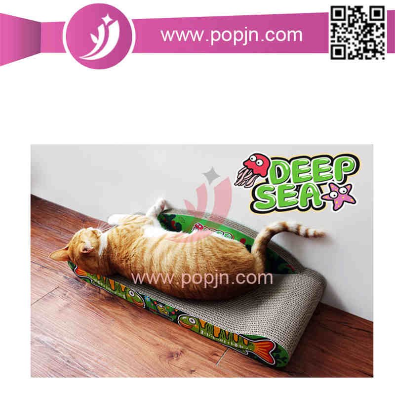 πτυσσόμενο κρεβάτι από χαρτόνι για χαρτοκιβώτιο γάτας